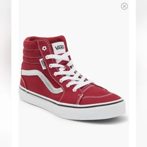 - New size 6 VANS FILMORE Hitop red Sneakers Shoes Big Kid