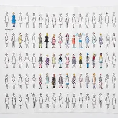 100 Ladies Embroidery Cloth