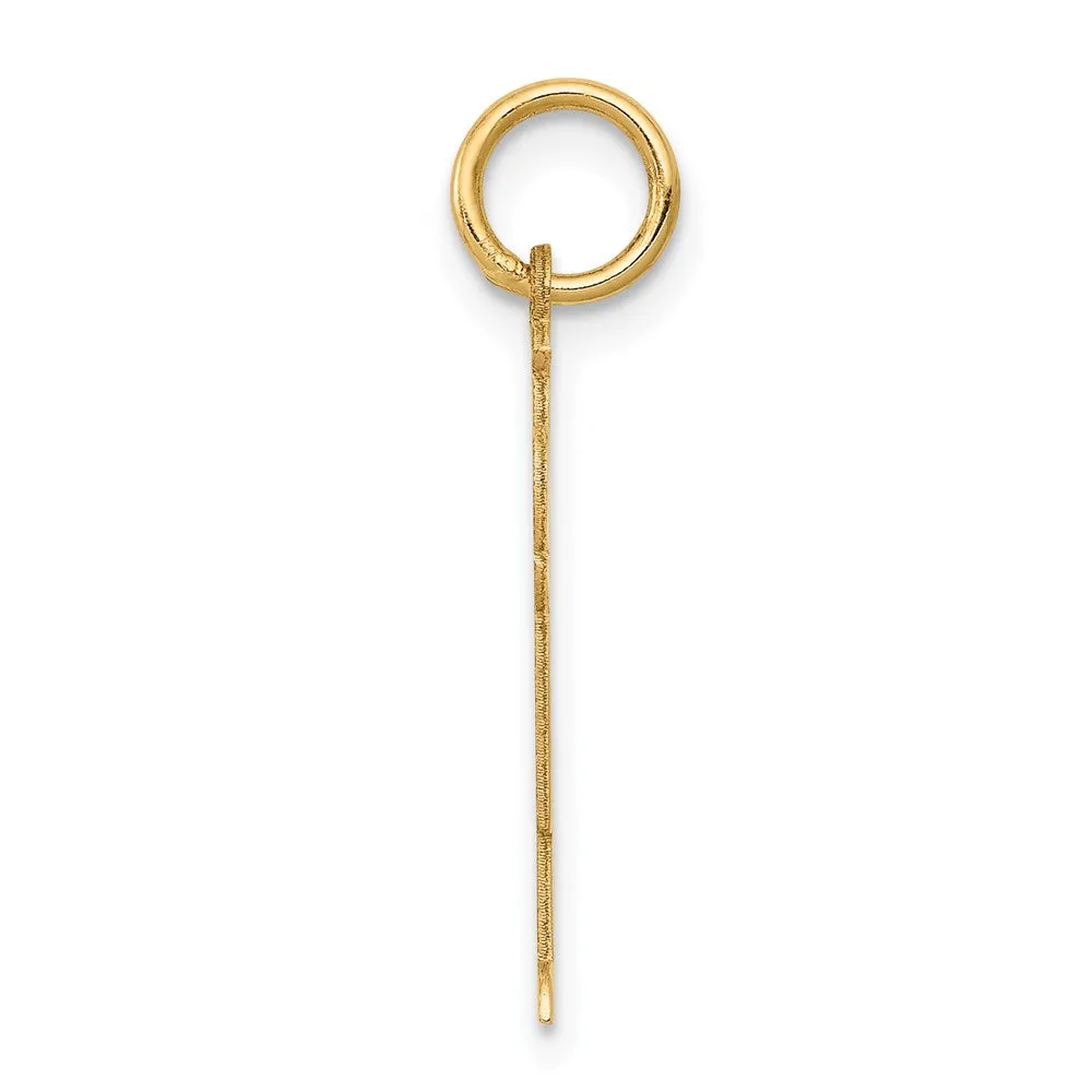 14k Yellow Gold Kid Charm