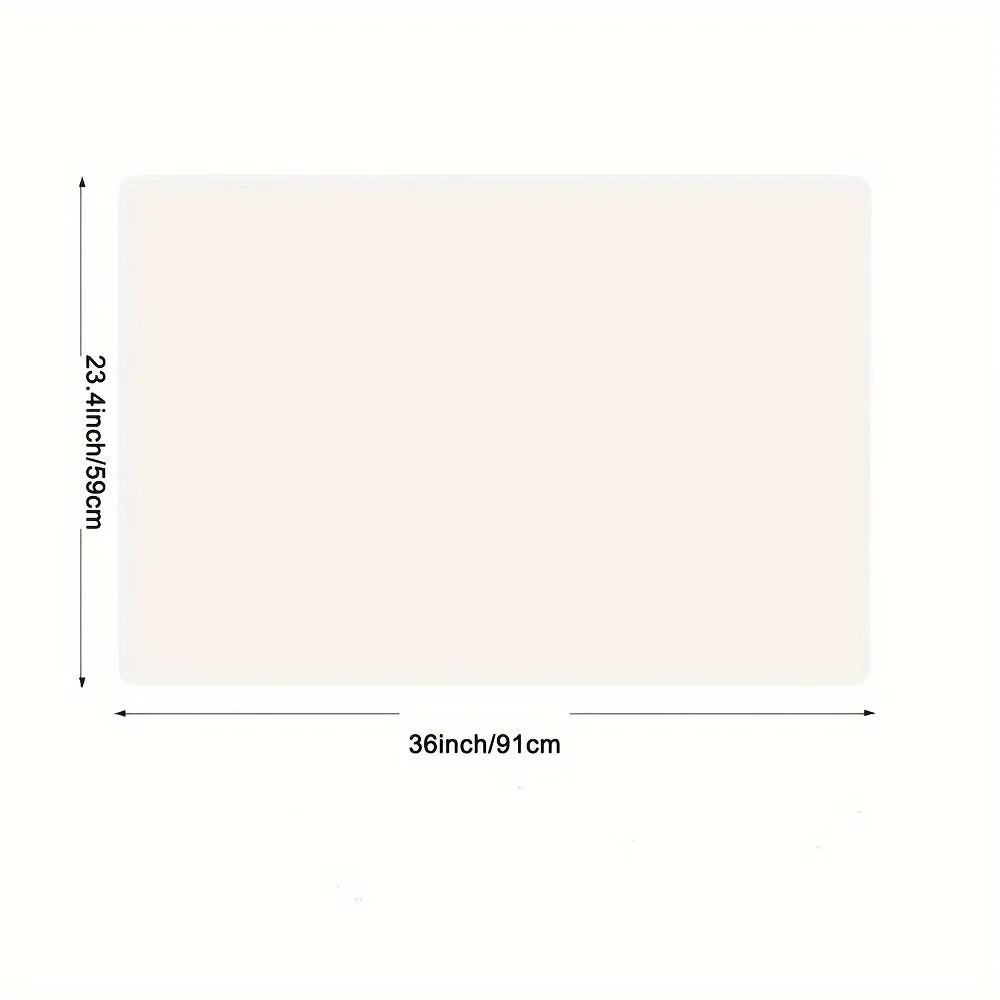 1pc Large Silicone Kitchen Counter Mat - Heat Resistant, Anti-Slip, Multi-Purpose Countertop Protector - Easy Clean, Durable, Versatile Kitchen and Home Supplies Essential