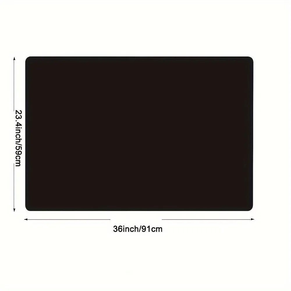 1pc Large Silicone Kitchen Counter Mat - Heat Resistant, Anti-Slip, Multi-Purpose Countertop Protector - Easy Clean, Durable, Versatile Kitchen and Home Supplies Essential