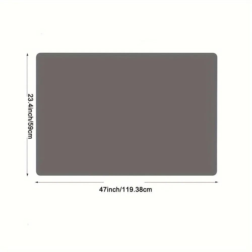 1pc Large Silicone Kitchen Counter Mat - Heat Resistant, Anti-Slip, Multi-Purpose Countertop Protector - Easy Clean, Durable, Versatile Kitchen and Home Supplies Essential
