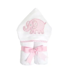 3 Marthas Everykids Towel Pink Elephant