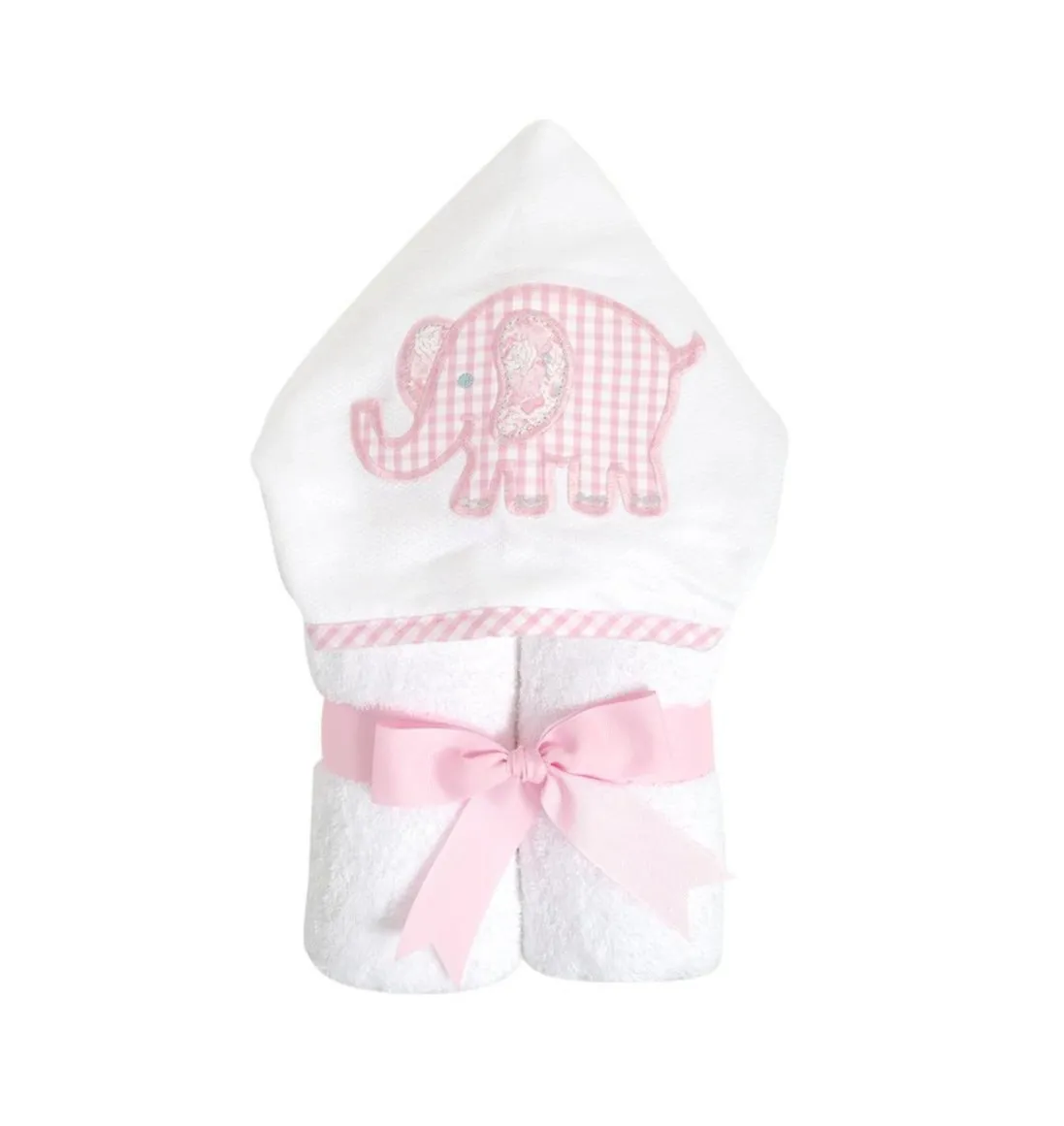 3 Marthas Everykids Towel Pink Elephant