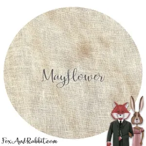32 Count Linen - Mayflower - Fox and Rabbit Designs