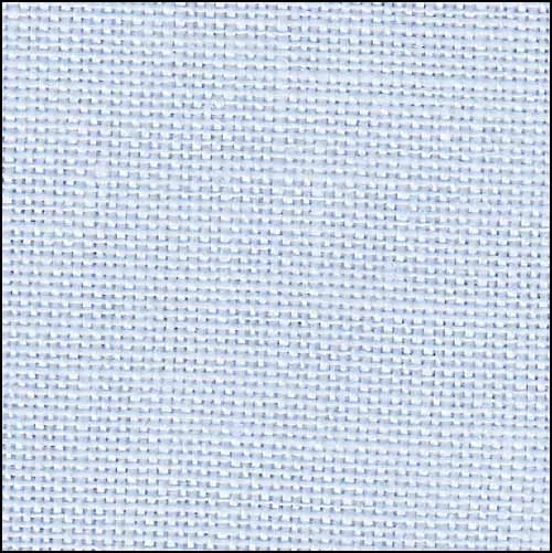 32 Count Zweigart Belfast Linen - Blue Ice - Cross Stitch Fabric
