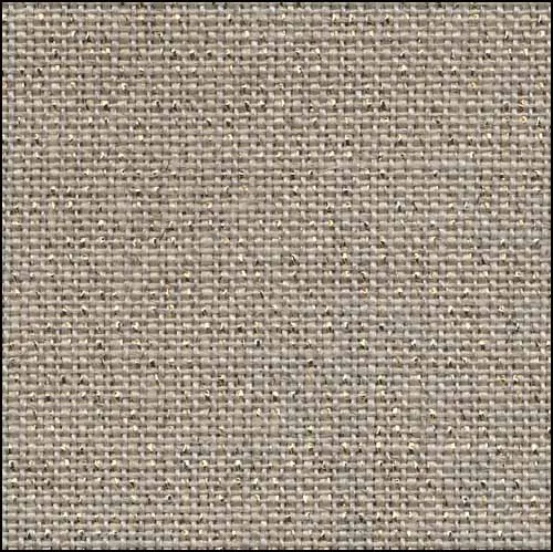32 Count Zweigart Raw Linen/Gold Belfast Linen - Cross Stitch Fabric