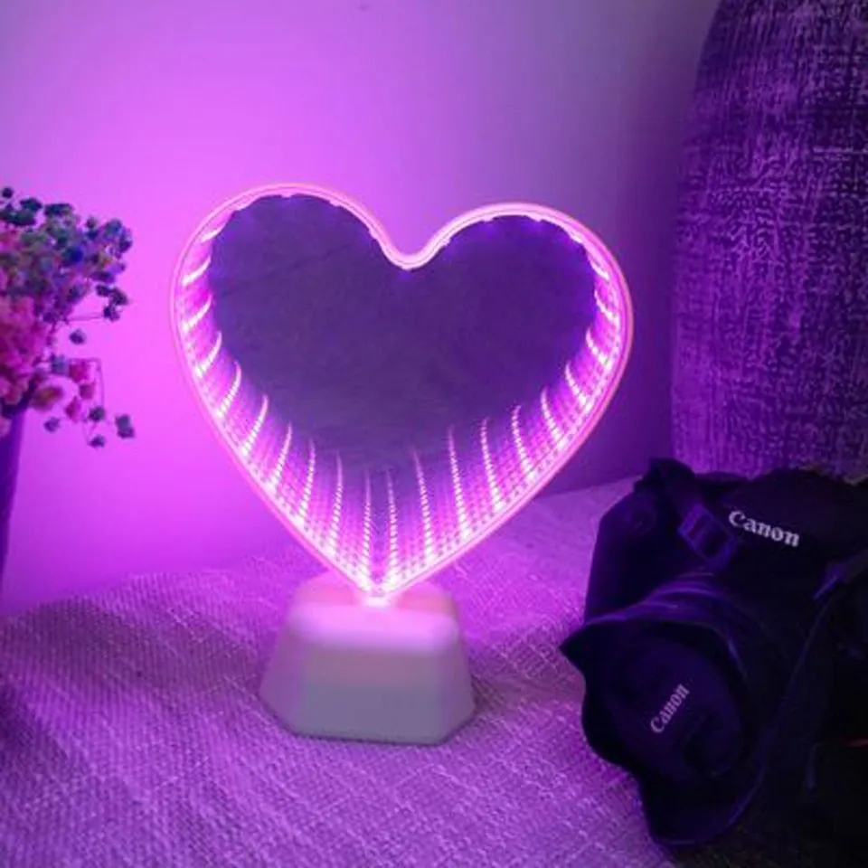 3D LED Infinity Mirror Night Lights
