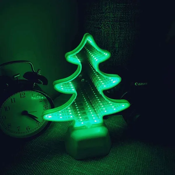 3D LED Infinity Mirror Night Lights