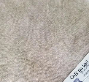 40 Count Linen - Cafe au Lait - Fiber on a Whim