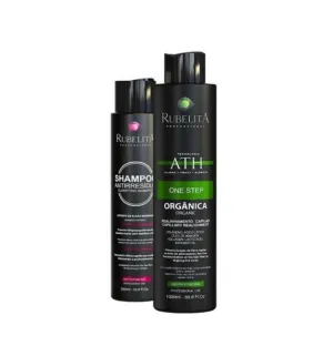 ATH Organic One Step Progressive   Anti Residue Shampoo Kit 2 Itens - Rubelita