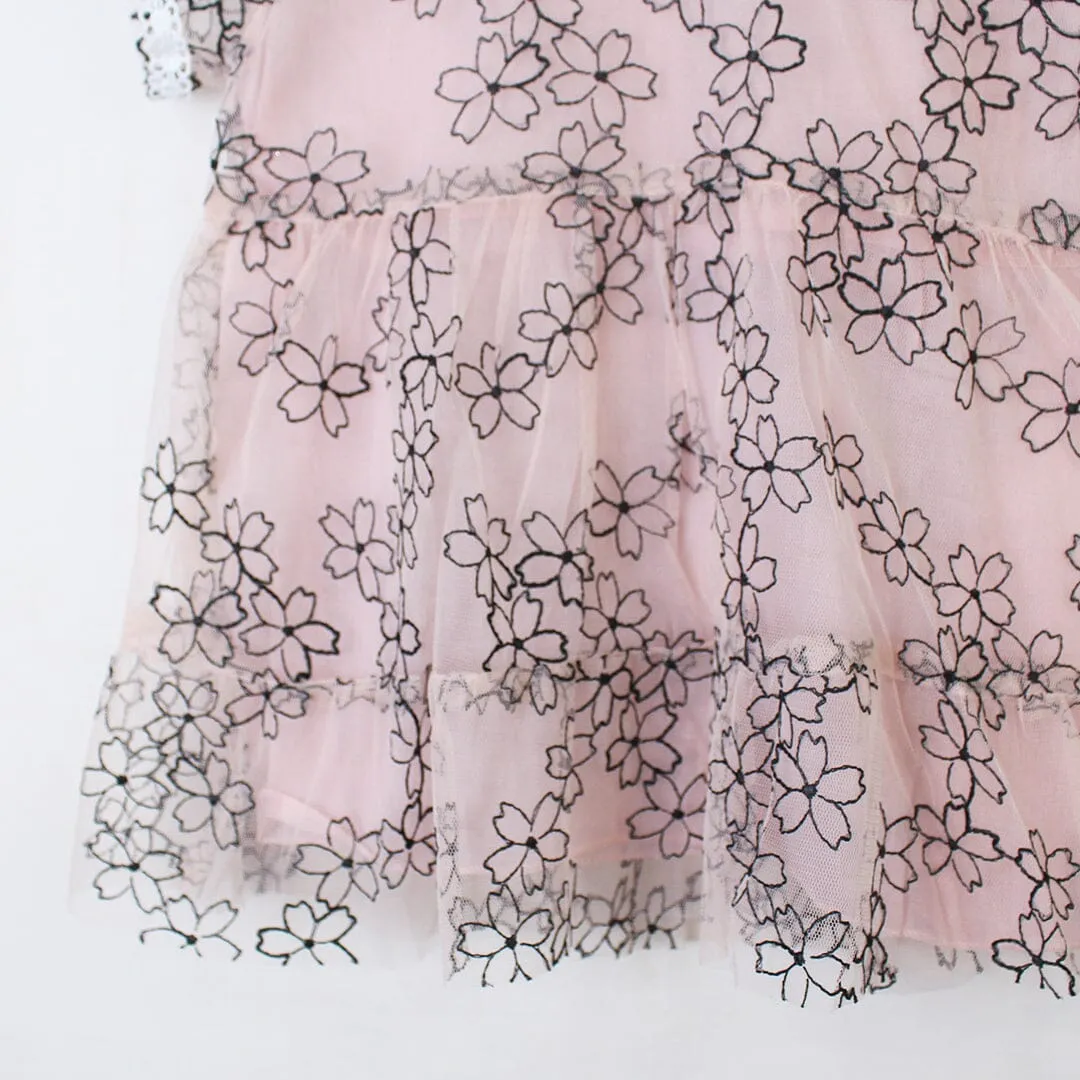 Attractive Pink Little Girl Frock