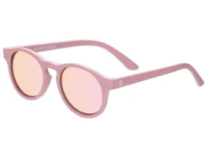 Babiators - The Pixie Translucent Pink Keyhole - Peach Mirror Lenses