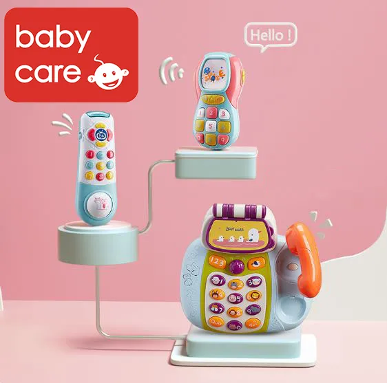 Babycare Kid Phone Toy (Pink)