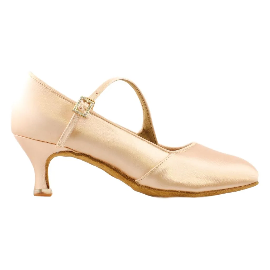 BD Dance 149, Heel EH11, Tan 1, Women's Standard Dance Shoes