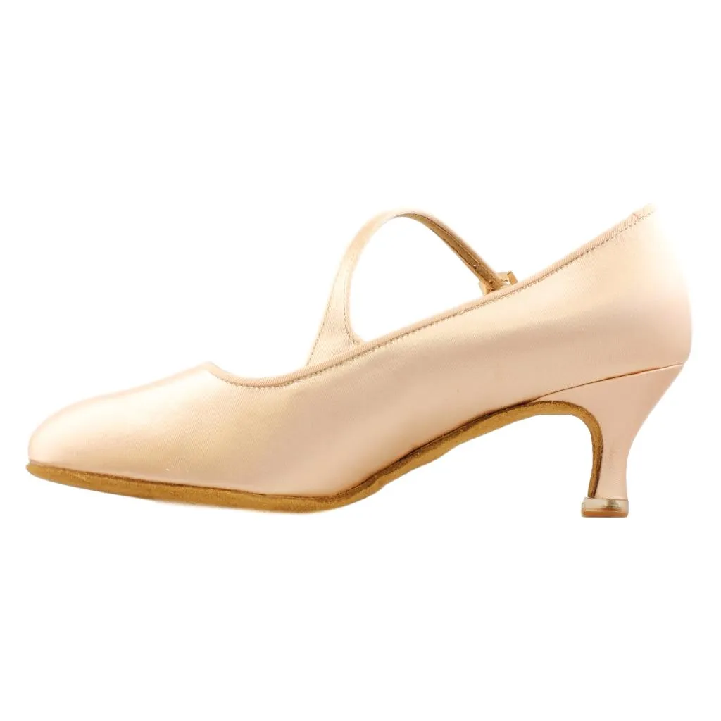 BD Dance 149, Heel EH11, Tan 1, Women's Standard Dance Shoes