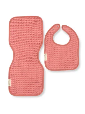 Bella Tunno Reversible Bib & Burp Cloth - Watermelon