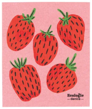 Berry Sweet Swedish Dishcloth