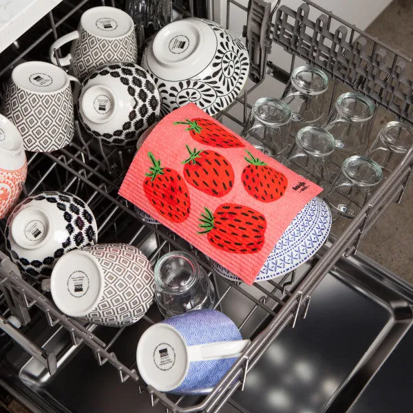 Berry Sweet Swedish Dishcloth