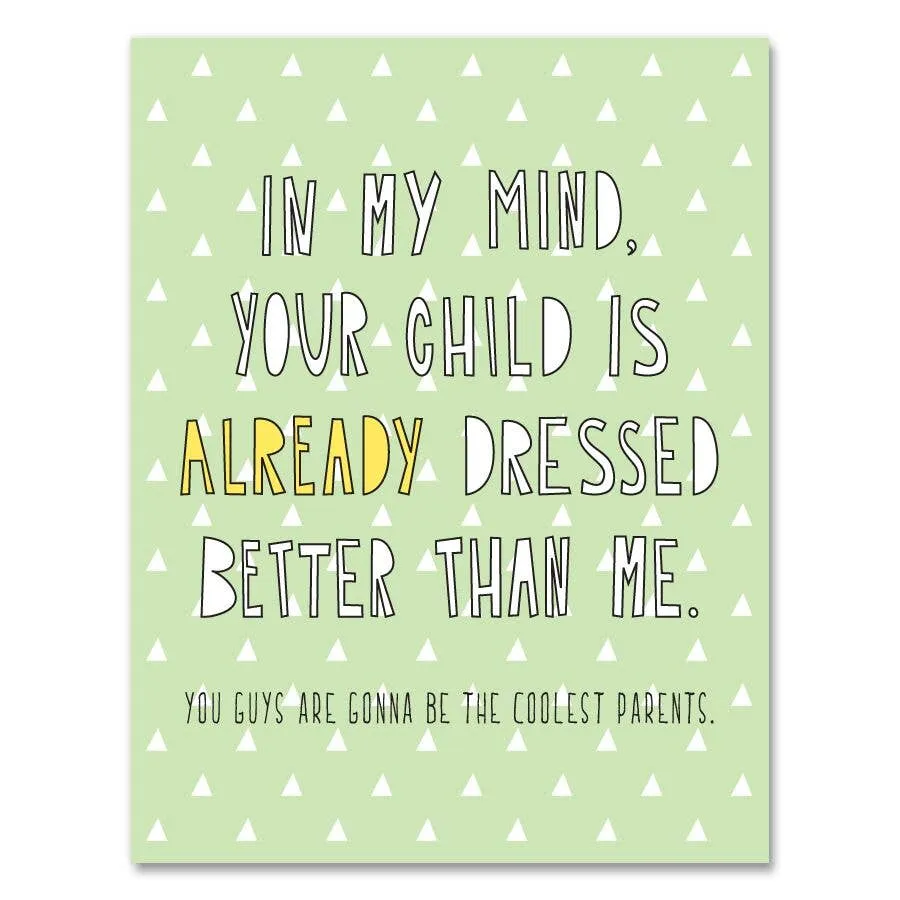 Better Dressed Kid Card