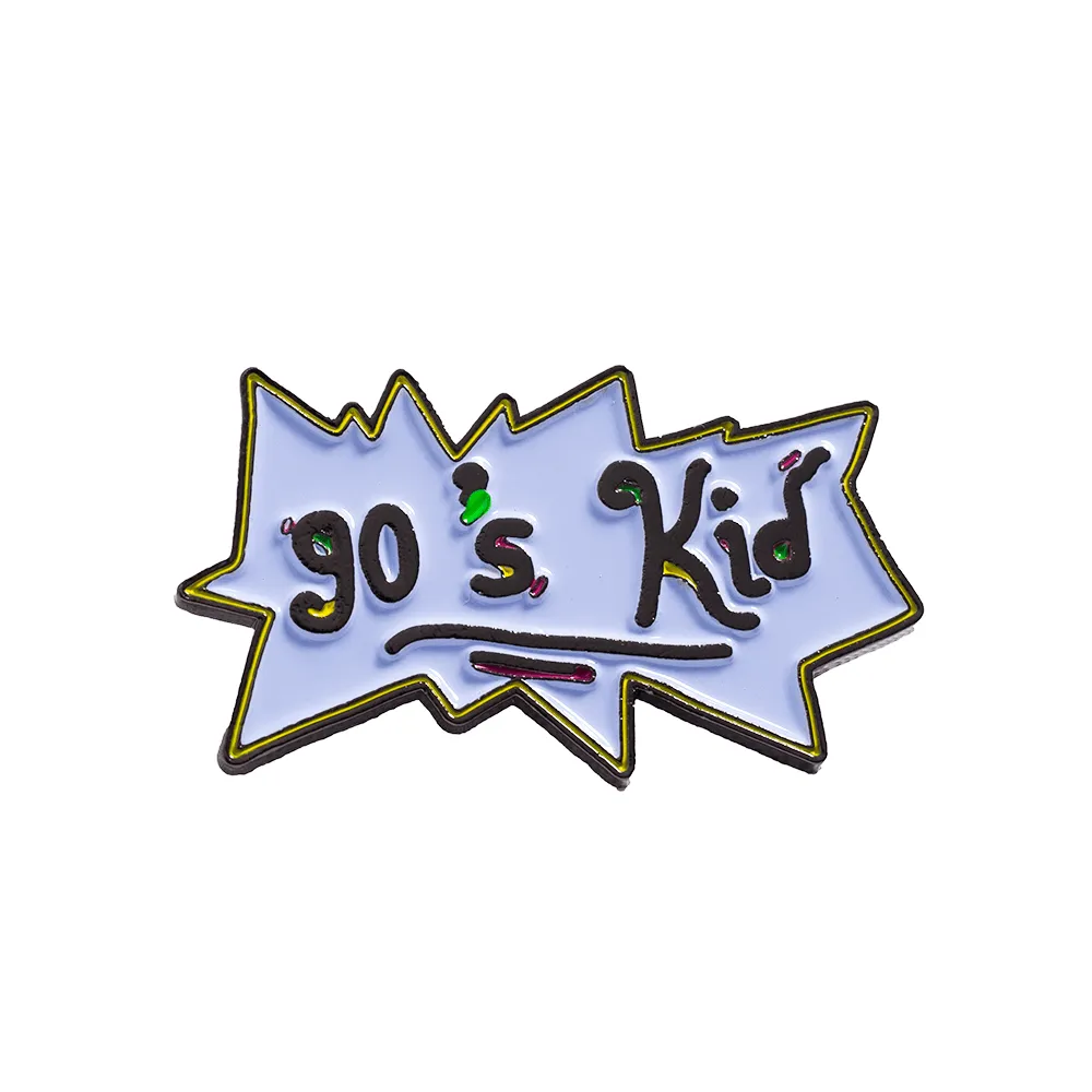 BLUE 90S KID PIN