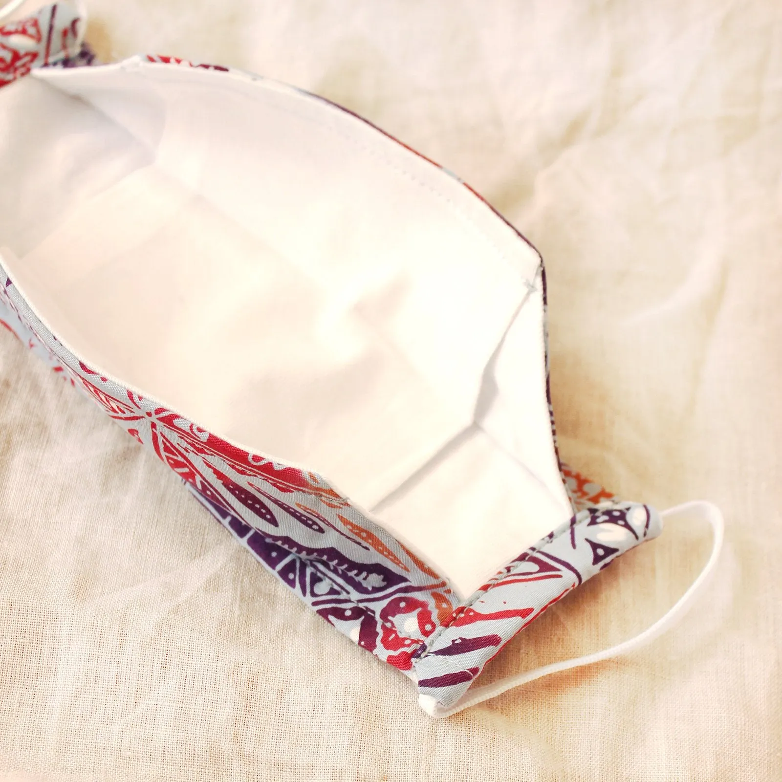 BLUE JAVA 3-ply Expandable Face Mask with Filter Pocket