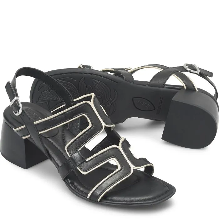 Born Women's Sofia Heeled Sandal - Black/Birch