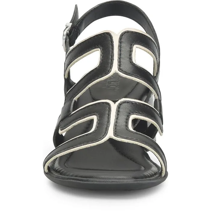 Born Women's Sofia Heeled Sandal - Black/Birch