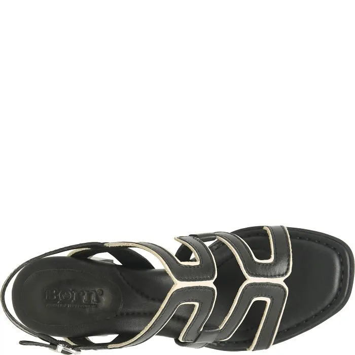 Born Women's Sofia Heeled Sandal - Black/Birch