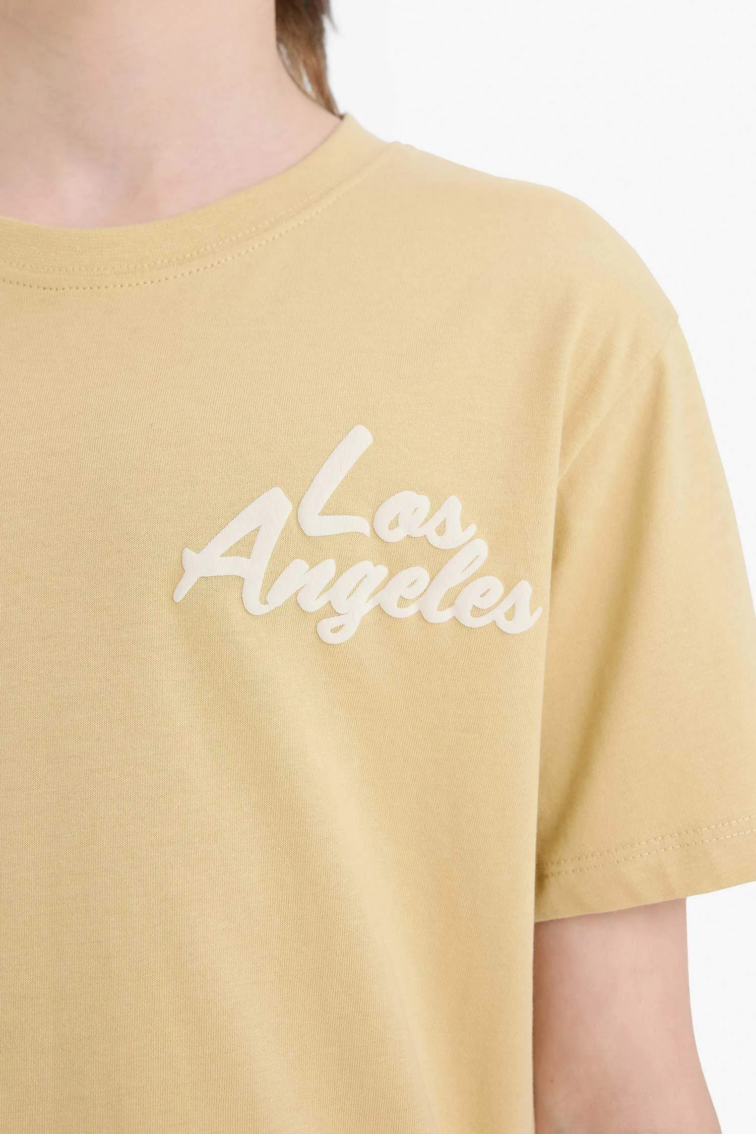 Boy Crew Neck Printed Short Sleeve T-Shirt