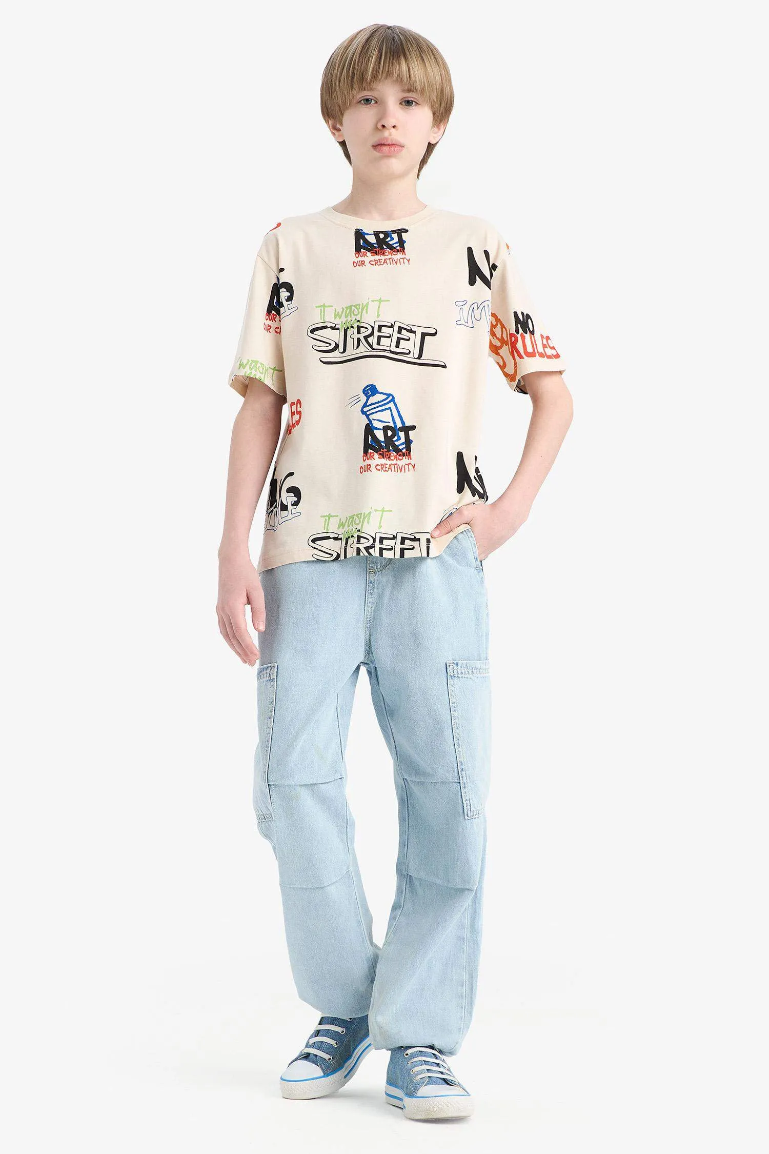 Boy Parachute Jeans