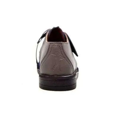 British Walkers Kingston Men's Navy Blue and Gray Suede