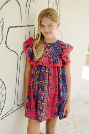 Briton Court Kid Madeline Yoke Dress