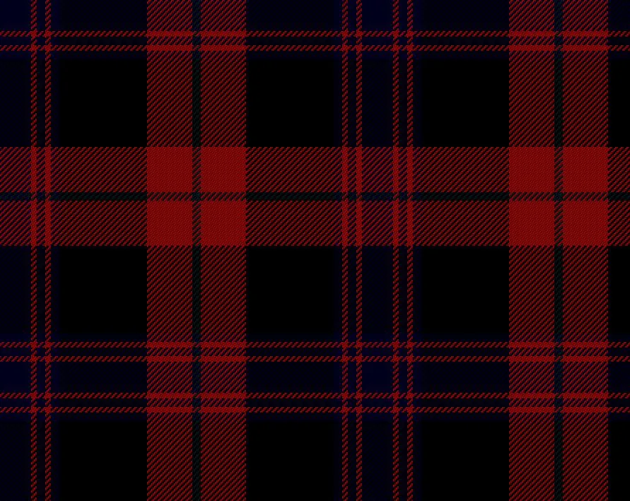 Brown Modern Medium Weight 11oz Tartan Cloth