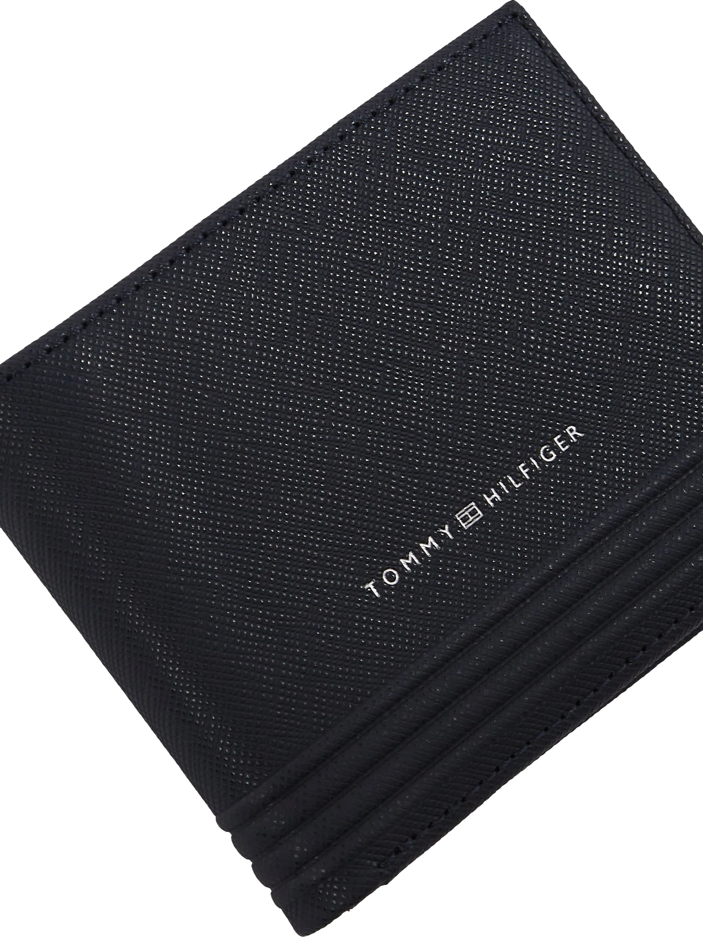 Business Leather Credit Card Wallet in Blue