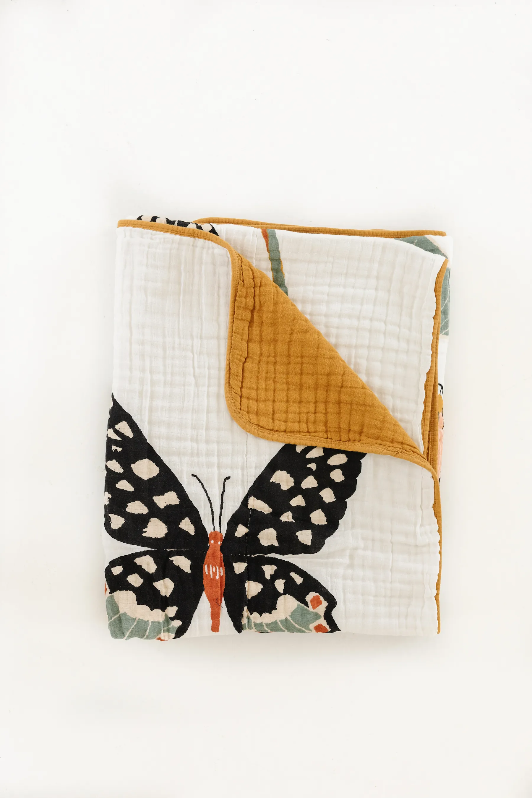 Butterfly Collector Throw Blanket | Clementine Kids