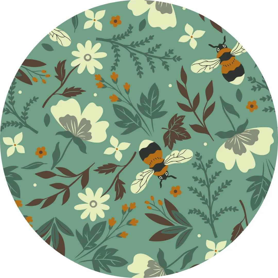 Buzzing Bees Two-Piece Pajamas Set