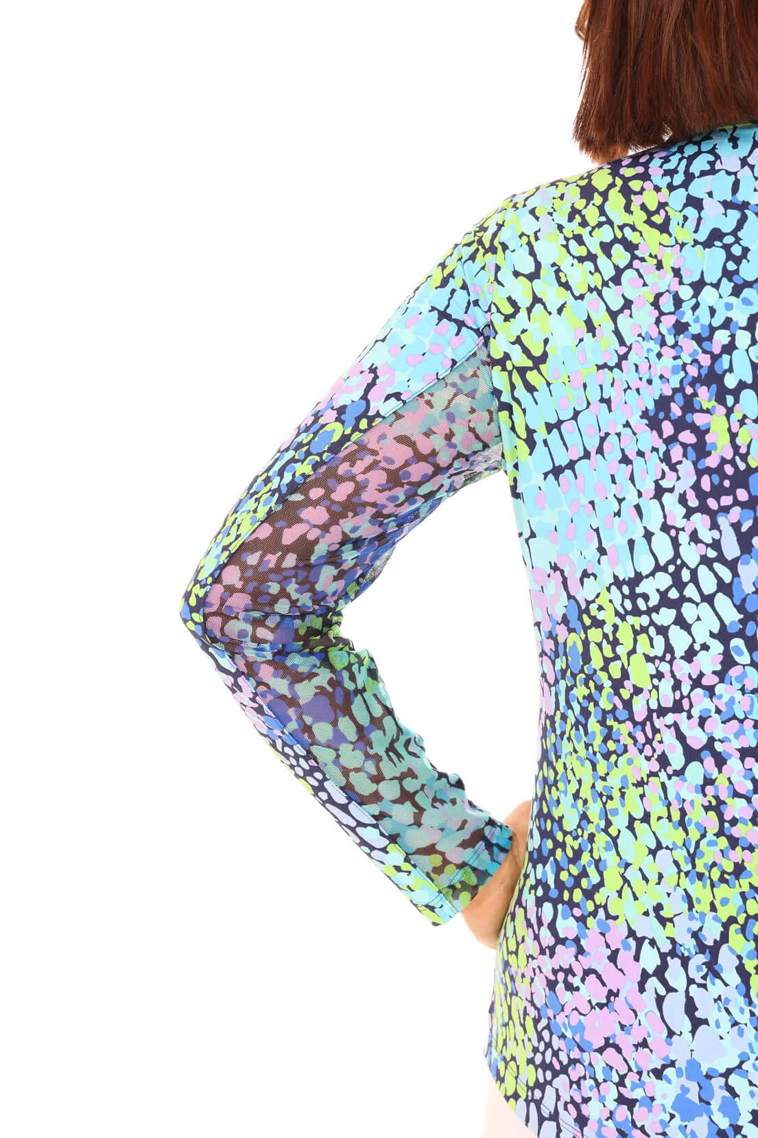 Camille Calico UPF50  Sun Shirt