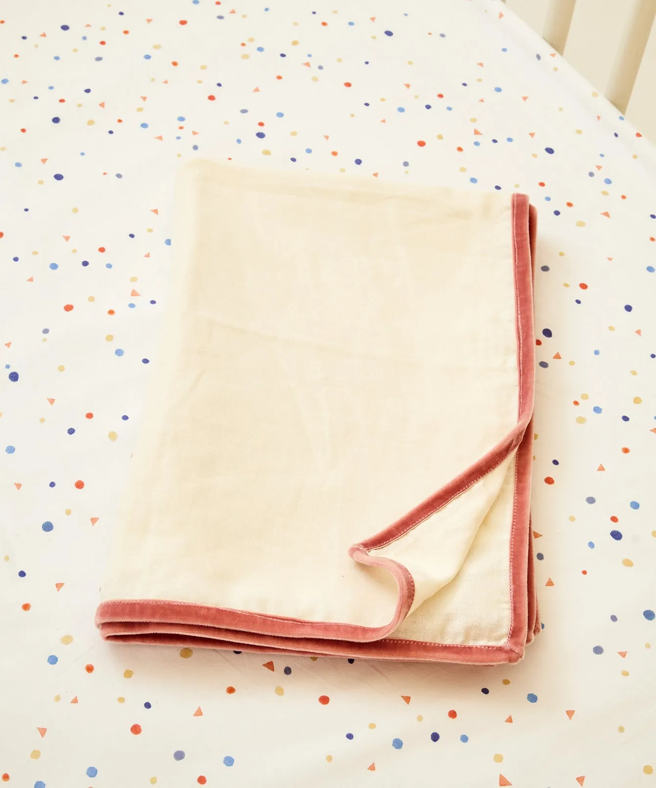 Casey Blanket, Pink Velvet