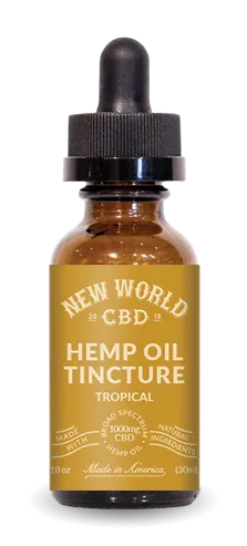 CBD Oil Tincture 500mg & 1000mg - 1.0oz