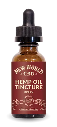 CBD Oil Tincture 500mg & 1000mg - 1.0oz