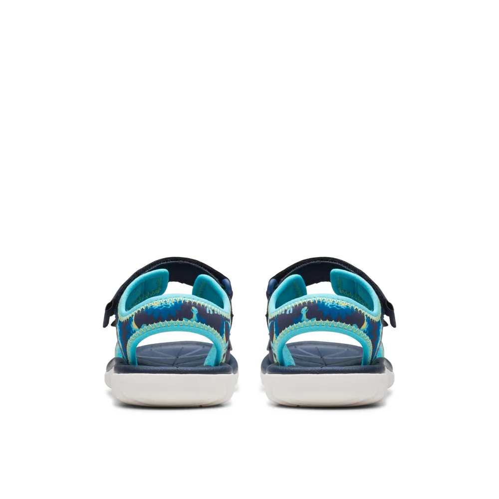 Clarks - Surfing Tide K - Navy - Sandals