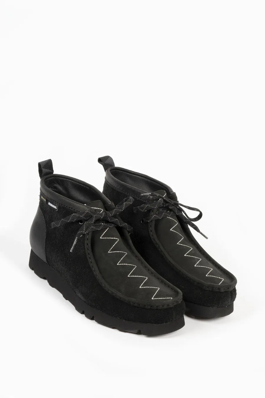 CLARKS X NEIGHBORHOOD WALLABEE BOOT GTX BLACK