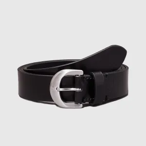 Classic Pin Buckle 25Mm Belt - Black