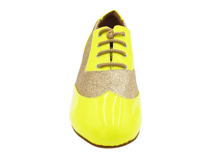 CM100101 226 Yellow Patent_F_B_8 Gold Stardust_M