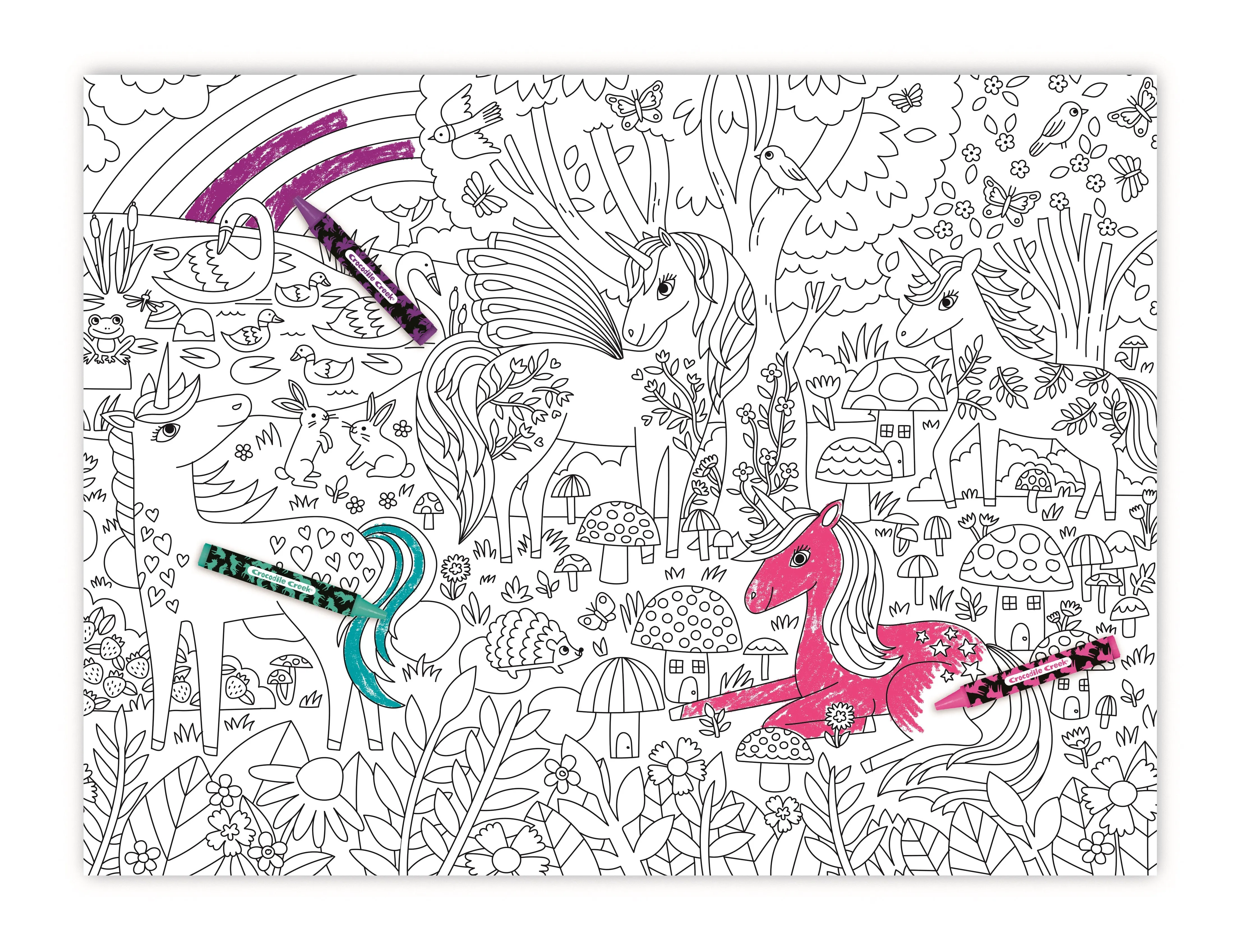 Crocodile Creek Colouring Art Set