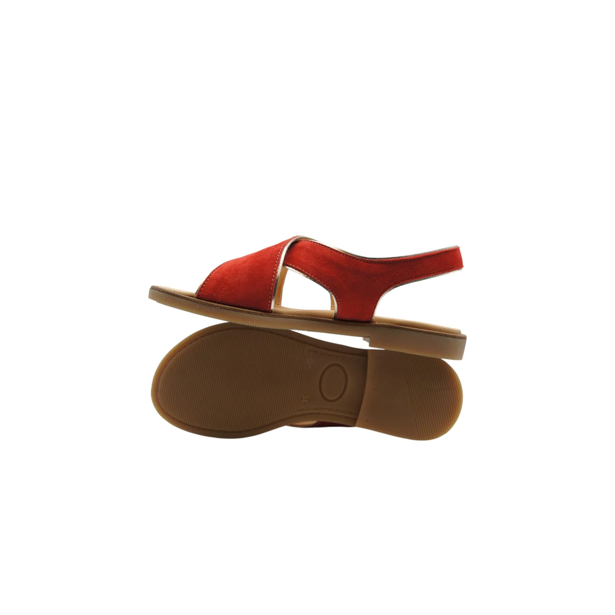Cross-strap Sandals D447