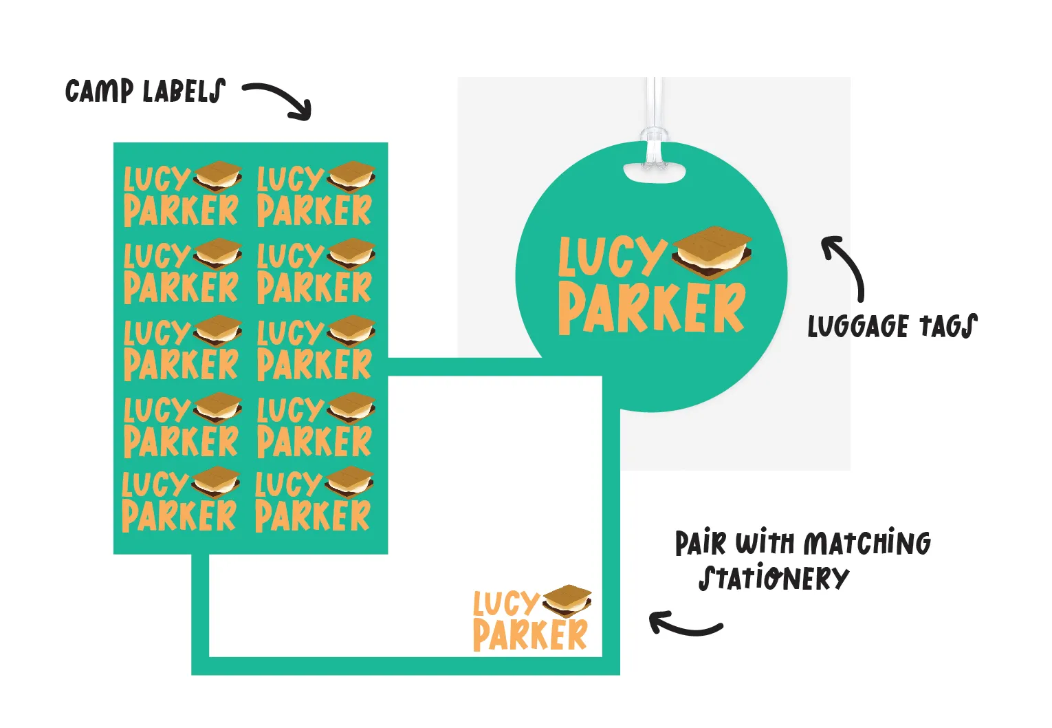 CUSTOM KIDS STATIONERY <p style=font-size:16px>*more styles</p>