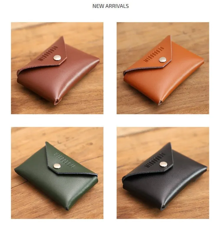 Cute Coffee Leather Card Holder Women Coin Wallet Multi Card Wallets For Women