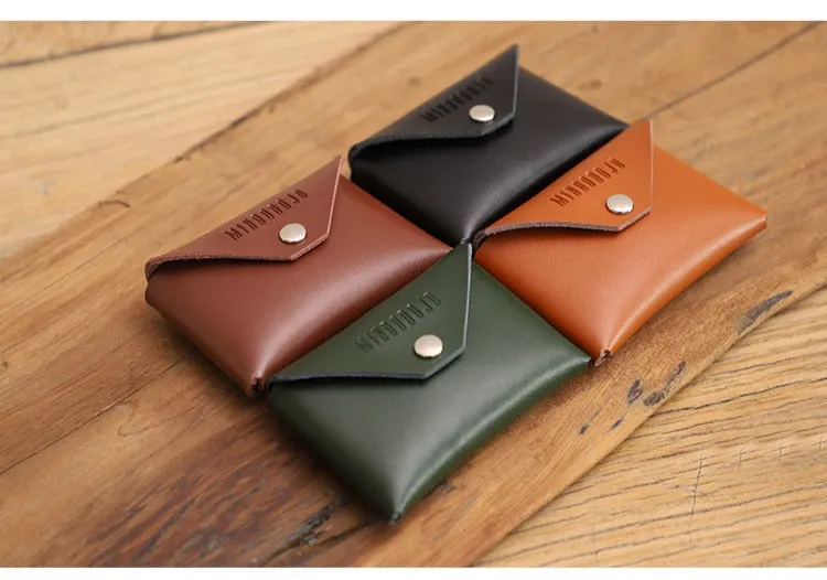 Cute Coffee Leather Card Holder Women Coin Wallet Multi Card Wallets For Women
